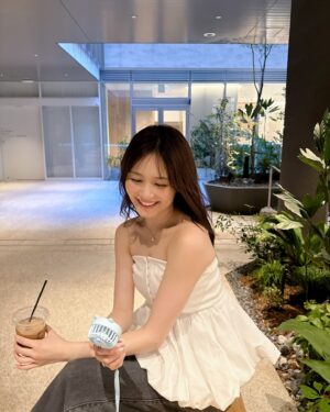 Rinka Kumada Instagram - 今年から扇風機デビュー🫶🏻
推しの扇風機🥹