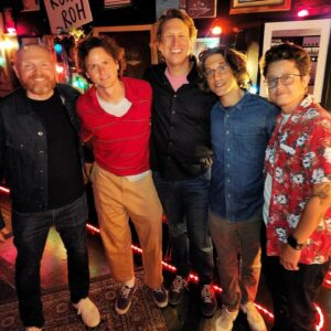 River Butcher Instagram - this past sunday tig texted me at 530 and asked me to do her show at largo at 7. i was of course, an immediate “yes.” I’ve been questioning pretty much everything in life these days, and getting to be on stage in front of tig’s fans, specifically at largo, and then also get to watch both Tig and Greg absolutely crush as the masters they are was truly a gift. it’s been quite strange to transition in the middle of what i think (?) is a career and on stage, it’s been joyful and weird and difficult and all kinds of things. i’m grateful for the opportunity. i thought it might be fun to see the last 3 years of my transition via old largo photos. i tried to find one from when i did tig’s show pre pandemic but i couldn’t find it. anyways, enjoy life, find friends and family, love what you do, and FREE PALESTINE, end US imperialism. 🇵🇸