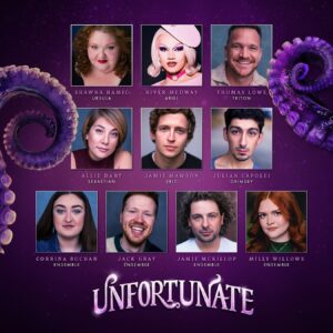 River Medway Instagram - the mermaid is here everybody dive in! 🌊 
can’t wait to start @unfortunatemusical
Southwark Playhouse for 10 weeks then UK Tour 2024 see you there! 

massive shoutout to the best agent in the world @olivercharleswilliams