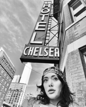 Rivkah Reyes Instagram - whoever is in charge of my ashes, hide some of me at the hotel chelsea