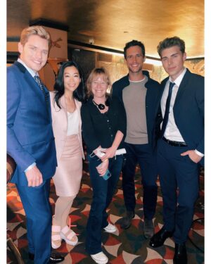 Rob Heaps Instagram - Thanks to everyone who’s been watching Partner Track on @netflix this weekend, it’s such a thrill to know our story is out there in the world! Here’s some BTS shots from the first two eps, including our wonderful director @julieannerobinsondirector in slide 2 🎥 . Also v exciting to be filming in the Plaza hotel for a kid who grew up watching Crocodile Dundee and Home Alone 2… #teammurphy #partnertrack @netflixgolden #partnertracknetflix