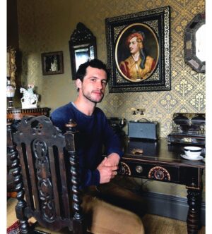 Rob Heaps Instagram - Having played Byron twice of course I had to end up in the Lord Byron room at the gorgeous @thefifearms hotel in Braemar!  Bizarre coincidence which 100% inspired the Lochnagar walk