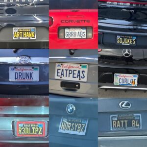 Rob Huebel Instagram - Round 3. If you HAD to sleep with one of my neighbors based on their license plate alone, who do you choose?

(Not saying I will make this happen, creep).