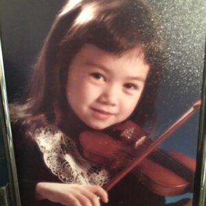 Rob Huebel Instagram - Happy Birthday to my beautiful wife @holly.hannula who used to be a great violin player but sadly gave it up before I met her. I’ve tried to drop hints that I would like to hear a song but she won’t play it for me so who knows maybe her teacher yelled at her too much or maybe she just got too deep into the musician-party (cocaine) lifestyle and doesn’t want to risk sliding back into that hell. Anyway she is a super-great person now and a badass wife and Mom even if she won’t share her gift with us. I love her so much. I just really also love violin music. ❤️❤️