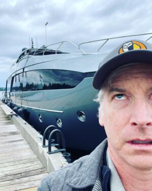 Rob Huebel Instagram - My family got me this boat for Father’s Day and I’m like “they didn’t have it in red?”