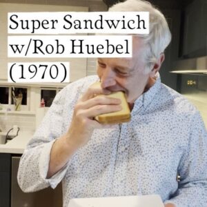 Rob Huebel Instagram - Today’s guest host has a list of credits so long that if I went through them all, I’d probably end up going past the character limit for this description. He’s an actor and  comedian best known for his roles in The Descendants, Bob’s Burgers, I Love You Man and two of my faves, Children’s Hospital and The Other Guys. He also hosts a weekly show on Twitch with his friend, fellow actor, comedian, writer Paul Scheer. Today, at my behest, Rob is taking on the Super Sandwich from 230 Tasty Sandwiches of 1970 (a direct descendent of 500 Tasty Sandwiches from 1941…which clearly meant that 270 of the sandwiches in the 1941 book were clearly not tasty).

Get the free weekly recap email every Friday afternoon. Ratings, plus ups, news, and more!
https://www.sandwichesofhistory.com 

Get sneak peeks, exclusive vids, merch, and monthly livestreams, and more! Join Club Sandwich on Patreon! Plus 10% of all membership fees are donated to organizations that fight hunger and food insecurity. It’s win-win-win!
https://www.patreon.com/sandwichesofhistory

Merch! Sandwiches of History hoodies, t-shirts, beanies, and more! 
https://www.sandwichesofhistory.bigcartel.com/

⁣

⁣
⁣
#SuperSandwich #RobHuebel #sandwichgram #oddsandwiches #sandwichesofhistory #historicsandwiches  #oldsandwiches #oldrecipes #sandwichesofinstagram #sandwichesofourhistory #230TastySandwiches #1970