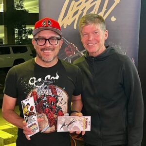 Rob Liefeld Instagram - We having fun yet? Our FREE Deadpool & Wolverine screening last night was an absolute blast! Thank you to all who showed up and shared your love for this movie, I’m somewhere in that crowd pic!! It was truly special to experience this in a packed @imax alongside the world’s best fanbase! ⚔️⚔️⚔️⚔️