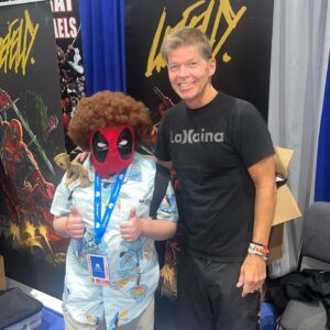 Rob Liefeld Instagram - If, by chance, you can have a global blockbuster released featuring a character you dreamed up and willed into existence and share it with the all of @comic_con - DO THAT! Highest recommendation possible!