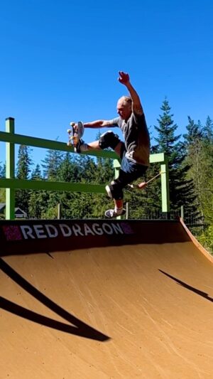 Rob 'Sluggo' Boyce Instagram - Frontside boneless… Sending a blast of happy youthful energy from the 80s…. #skater #80sskateboarding #agentorange #foreveryoung