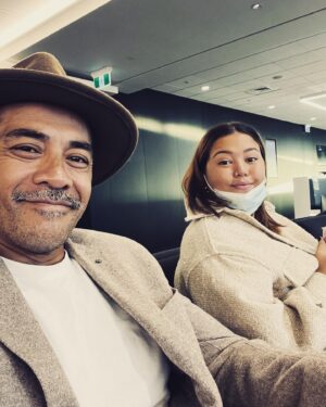 Robbie Magasiva Instagram - QT with @sophie.magasiva💕 we coming for ya @queenstownnz!! #fatherdaughtertime