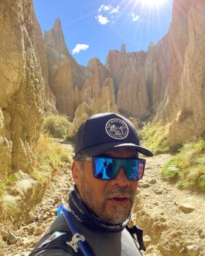 Robbie Magasiva Instagram - Found this little gem today #claycliffs I was expecting some cowboys to ride from behind the rocks. Heading north. #aotearoa #southisland 🇳🇿❤️💯