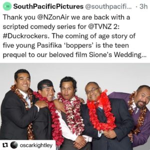 Robbie Magasiva Instagram - Pretty happy about this. Yes @oscarkightley!!! #duckrockers4life