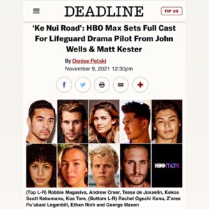 Robbie Magasiva Instagram - Ok it’s now officially official. Lots of emotions first thank you to my wonderful cast members and crew who became my Hawaiian family. John Wells and Matt Kester love you both for giving me the opportunity @briankeaulana and the Keaulana family and all the uncles Terry Pat @keng_court_plus3 it was an absolute honour to work with you all. Whether this gets picked up or not I’ve achieved the reason why my parents took us to Aotearoa.  @oushmagoosh and @sophie.magasiva can’t wait to see you both. @johnwellsproductions #kenuiroad🎥 ❤️🇼🇸🇳🇿
