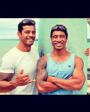 Robbie Magasiva Instagram - How I’ve dealt with grief is accepting and acknowledging whatever emotion it stirs up and being open about it. Today is one of those days. “I’m still here bitch lol” copy that. Miss you Poos ❤️