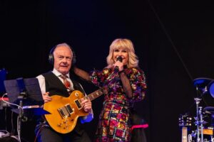 Robert Fripp Instagram - Toyah & Robert, and Fab Band, and Wonderful Audience at Field Of Avalon - Glastonbury! Join the T&R's summer Rock Party! (dates & tickets link in bio)
Photos courtesy of @markpickthall