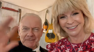 Robert Fripp Instagram - Toyah & Robert's latest Upbeat Moments, celebrating Toyah's birthday rocking out in the studio (with Simon Darlow, too!), premieres today, Saturday 18th, at 19:00 CET. ❤️ Happy birthday, Toyah! 🎉

#toyahwillcox #robertfripp #toyahandrobert