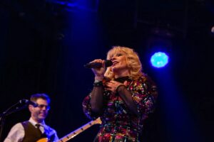 Robert Fripp Instagram - Toyah & Robert, and Fab Band, and Wonderful Audience at Field Of Avalon - Glastonbury! Join the T&R's summer Rock Party! (dates & tickets link in bio)
Photos courtesy of @markpickthall