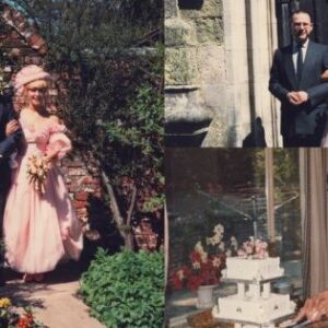 Robert Fripp Instagram - We’re raising a glass in joyful celebration of Robert Fripp’s seventy-eighth birthday today!
...and this is a day of multiple celebrations in the Fripp-Cox household: happy wedding anniversary to Toyah & Robert!, who on this day in 1986 were married in Witchampton Church of St. Mary, St. Cuthburga and All Saints.

#robertfripp #toyahwillcox