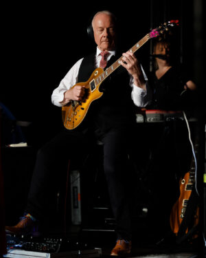 Robert Fripp Instagram - Robert at @cheesengrain on first Toyah & Robert's Summer Rock Party night, last Friday. 
They played at @regal.cinema yesterday, and the tour continues next Sunday 23rd, at @isleofwightfest !
Tour tickets via link in bio.
Photos courtesy © Paula Smith. All rights reserved.
