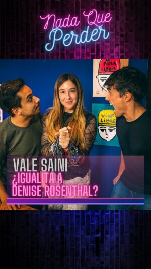 Roberto Cox Instagram - 😂 ¿Es Denise Rosenthal? ¿Se parece?
👉 @valesainiteatro sorprende con esta imitación de la cantante chilena.
🎬 No te pierdas un nuevo capítulo de Nada Que Perder.
🔗 Disponible en YouTube. ¡Link en bio!