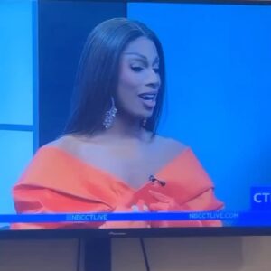 Robin Fierce Instagram - Thank you @nbcconnecticut/ @nbcctlive and @taylornbcct for having me! You all were amazing 🧡!

👗: Me