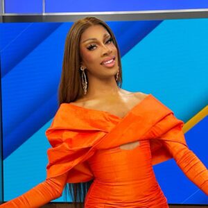 Robin Fierce Instagram - Thank you @nbcconnecticut/ @nbcctlive and @taylornbcct for having me! You all were amazing 🧡!

👗: Me