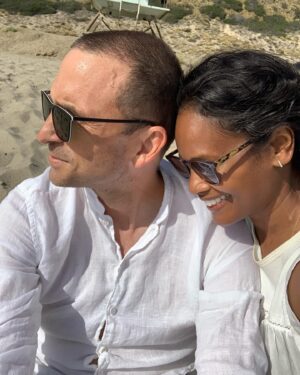 Robinne Lee Instagram - Cannot have dreamt of a more perfect partner to join me on this adventure called life. 

Happy Happy, my love.

#23