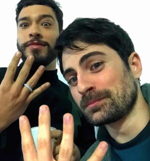 Rodolfo Valente Instagram - Dia desse ser que é pura luz e alegria. Que privilégio é poder ter você nas nossas vidas! Te amo demais meu irmão, @bruno.fagundes. Brilha ✨❤️