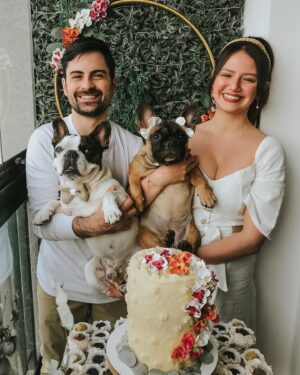 Rodolfo Valente Instagram - Noivos 💍❤️ Te amo, @laislouver. Viva nós!