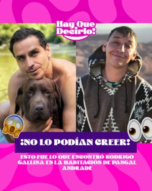 Rodrigo Gallina Instagram - El chico reality accedió a que conociéramos la intimidad de su pieza en el Cajón del Maipo. 

Pangal Andrade nos hizo un recorrido por su acogedora casa en el Cajón del Maipo, donde sorprendió a Rodrigo Gallina con varios detalles de su intimidad. 

Una de estas fue su habitación, que de entrada llamó la atención por el gran respaldo de madera que tiene su cama, el cual fue hecho por el padre del ex chico reality. 

Además, nuestro reportero encontró algunos elementos que desató las risas en nuestros panelistas que se encontraban mirando con atención desde el estudio. 

Conoce más en www.13.cl