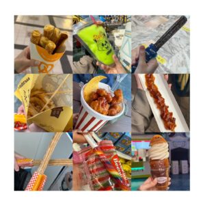 Roh Jeong-eui Instagram - 🥨🍦🥪🧇🍯🎢