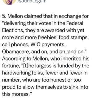 Roland S. Martin Instagram - Timothy Mellon, the billionaire who donated $100 million to help Donald Trump get elected, said this about Black people in his self-published book. This racist is backing Trump. Another reason why the Thug-In-Chief should NOT be in the Oval Office.