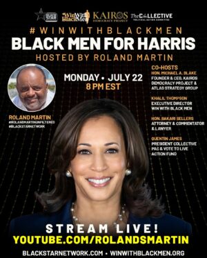 Roland S. Martin Instagram - If you failed to register for tonight’s #WinWithBlackMen video call, you can still watch LIVE on the @blackstarnetwork app and at Youtube.com/RolandSMartin. We will begin at 8 pm EST. Let’s go!