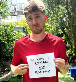 Roman Kemp Instagram - for those that still don’t know… might have to walk around with this tbh 😂