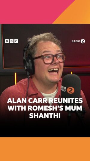 Romesh Ranganathan Instagram - Romesh’s mum Shanthi reunites with her old pal Alan Carr 😂