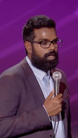 Romesh Ranganathan Instagram - 30 seconds about toilet training that I did in 2016. I would have done the routine better now and worn something different but you live and you learn.