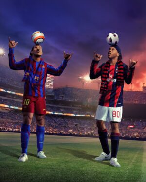 Ronaldinho Instagram - 🤙 The magic of Barça and AC Milan in the US 🇺🇸
