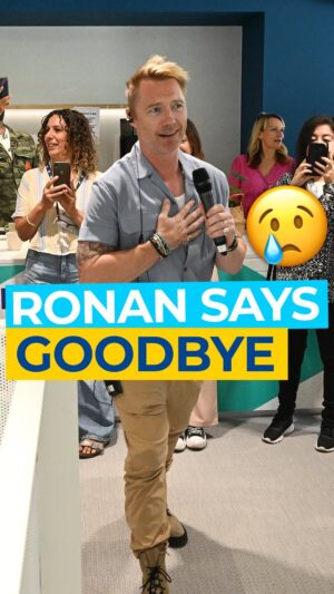 Ronan Keating Instagram - Thank you Ronan 💙 You can catch the full show on @hellorayouk 🎶