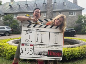 Rose McIver Instagram - Season Four and the gags are endless.