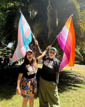 Rosie Jones Instagram - Ironically there’s no better word to describe yesterday than PROUD. Proud to be marching with @stonewalluk, proud to be surrounded by thousands of our queer family (and to feel the love too), but most of all proud to be walking with @aislingo. The person with so many roles in my life, most importantly my best friend. Thank you for linking me, literally and metaphorically, through life. Exciting times ahead. I love you mate.