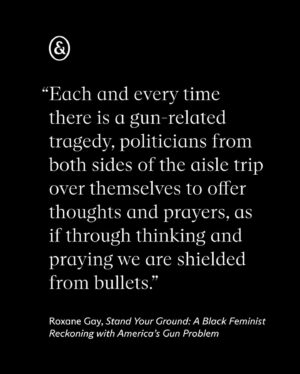Roxane Gay Instagram - I wrote a long essay about guns, my brother Joel, the illusion of safety, for whom our laws are made and enforced, and much more. I hope you can check it out at @everand_us. Link is in bio.