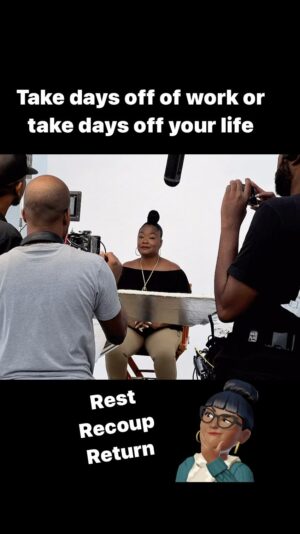 Roxanne Shanté Instagram - Some are blessed to work all the time and some are blessed to have time to work. And smart is the person that doesn’t waste time because they have no time to waste .