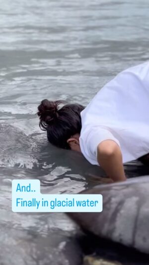 Rucha Inamdar Instagram - freezing fresh!

Good morning everyone.. 
(straight from the mountains) 🥰

#coldwater #funtimes #freezingcoldwater #therealme #ruchainamdar 
#facedip #fresh #happiness #feelinggood #experience #love