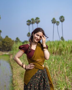 Ruhani Sharma Instagram - Caption this for me 🐒 
.
.
.
.
.
.
📸 @pranil_chintewar 
MUA  @makeuphairbyrahul 
MUA assistant @makeupbyreshma_
Stylist @anushapunjala 
Assisted by @sai_mad_max1