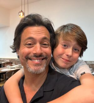 Rui Santos Instagram - Gosto muito das nossas conversas meu filho, estás a ficar um rapaz muito bonito, por fora também ❤️