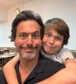 Rui Santos Instagram - Gosto muito das nossas conversas meu filho, estás a ficar um rapaz muito bonito, por fora também ❤️