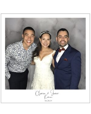 Russell Curry Instagram - JUNE! 

Wrapped @thestagefilm, Father's Day in Aruba, @rangerstopandpop ATL, Havasu with framily, and watched @jromanempire and @helloclarice15 get married! 

Fun fact: @jromanempire convinced me to start acting in high school, so I absolutely wouldn't be where I am without him! 🙏🏼