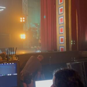 Russell Curry Instagram - Fun fact: because Zayto disappeared in the first episode of Cosmic Fury, I actually wasn't needed on set for the first 9 days of shooting!

Thankfully, our incredible director Michael Hurst (@raunchy_twyford) and production team arranged for me to visit set and shadow him on any days that I wanted to!

Not only did I learn so much about his process and how he envisions the episodes coming together, I got to spend time with all my friends and support them in special moments like @hunterdeno's reveal as Red Ranger and a lot of others.

I also wasn't in the concert finale scene (spoiler alert 😂) so I HAD to be there for that. Seeing the joy on Michael's face as we get @chance's close up gives me life, and watching him set up the next shot in his mind as he watches is SO COOL.
Also... the last video kinda always makes me tear up 😢

Man, what a journey!