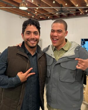 Russell Curry Instagram - My first ever national commercial is here! 
Thank you so much to @nissanusa @esthercasting @tbwachiatla @the.coles and of course my team at @sbvtalent and @trinitimanagement!
I had such an incredible time working on this adventure of a spot with the BEST cast and crew. Truly an experience I will never forget 🫶🏼

Oh and did I mention I got to pet a bison!?!? 🦬