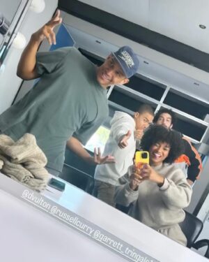 Russell Curry Instagram - My first ever national commercial is here! 
Thank you so much to @nissanusa @esthercasting @tbwachiatla @the.coles and of course my team at @sbvtalent and @trinitimanagement!
I had such an incredible time working on this adventure of a spot with the BEST cast and crew. Truly an experience I will never forget 🫶🏼

Oh and did I mention I got to pet a bison!?!? 🦬
